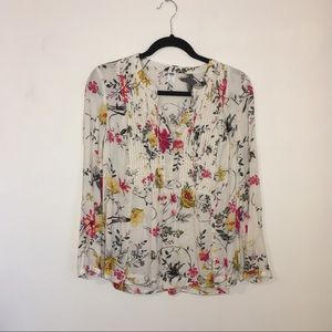 Old Navy floral blouse